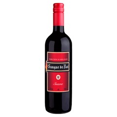 VINHO NACIONAL SANGUE DE BOI TINTO SUAVE 750ML