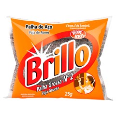 PALHA DE AÇO BRILLO N°2