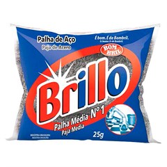 PALHA DE AÇO BRILLO N°1