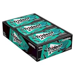 CHICLETE TRIDENT HERBAL FRESH 8G