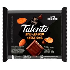 CHOCOLATE TALENTO MEIO AMARGO 25G