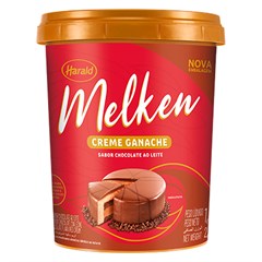 GANACHE HARALD MELKEN CHOCOLATE AO LEITE POTE 1KG