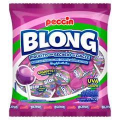 PIRULITO PECCIN BLONG CHICLETE UVA 672G