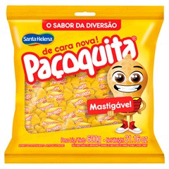 BALA MASTIGÁVEL SANTA HELENA PAÇOQUITA 600G