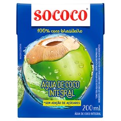 ÁGUA DE COCO SOCOCO 200ML