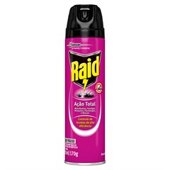INSETICIDA AEROSSOL RAID AÇÃO TOTAL 285ML