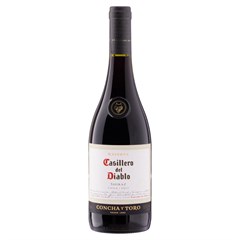 VINHO CHILENO CASILERO DEL DIABLO SYRAH 750ML
