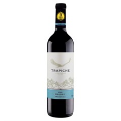 VINHO ARGENTINO TRAPICHE MALBEC 750ML