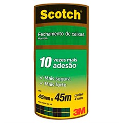 FITA DE EMPACOTAMENTO 3M MARROM 45MM X 45M