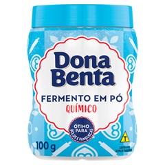FERMENTO QUÍMICO DONA BENTA 100G