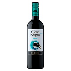 VINHO CHILENO GATO NEGRO MALBEC 750ML