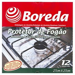 FORRA FOGÃO BOREDA 27X27CM 12UN