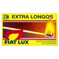 FÓSFORO FIAT LUX EXTRA LONGO 50UN