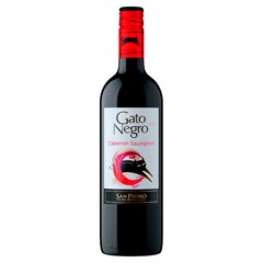 VINHO CHILENO GATO NEGRO CABERNET SAUVIGNON 750ML
