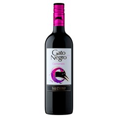 VINHO CHILENO GATO NEGRO CARMÉNÈRE 750ML