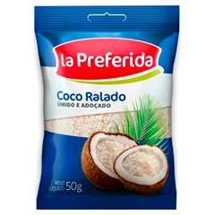 COCO RALADO LA PREFERIDA ADOÇADO 50G