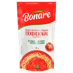 MOLHO DE TOMATE BONARE TRADICIONAL SACHÊ 340G