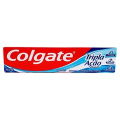 CREME DENTAL COLGATE TRIPLA AÇÃO HORTELÃ 90G