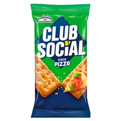 BISCOITO SALGADO CLUB SOCIAL PIZZA 23,5G PACK 6UN