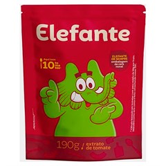 EXTRATO DE TOMATE ELEFANTE SACHÊ 190G