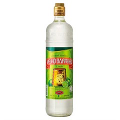 AGUARDENTE VELHO BARREIRO LIMÃO VIDRO 910ML