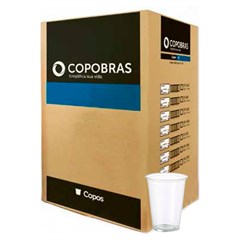 COPO DESCARTÁVEL COPOBRAS PP BANCO 180ML 100UN