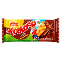 BISCOITO WAFER VITARELLA TRELOSO CHOCOLATE 35G