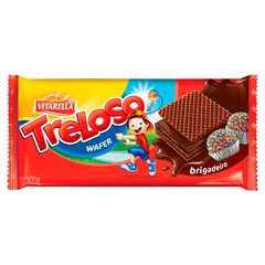 BISCOITO WAFER VITARELLA TRELOSO BRIGADEIRO 130G
