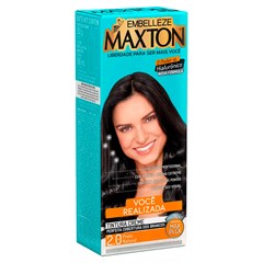 TINTURA MAXTON KIT PRÁTICO 2.0 PRETO NATURAL