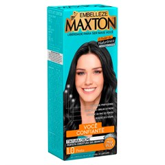 TINTURA MAXTON KIT PRÁTICO 1.0 PRETO