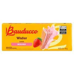 BISCOITO WAFER BAUDUCCO MORANGO 140G