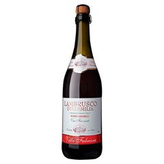 VINHO ITALIANO VILLA FABRIZIA LAMBRUSCO TINTO 750ML