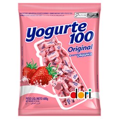 BALA MASTIGÁVEL DORI YOGURTE 600G