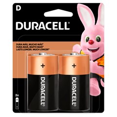 PILHA ALCALINA DURACELL D GRANDE 2UN