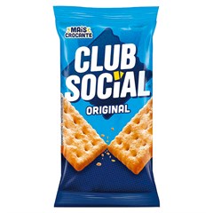BISCOITO SALGADO CLUB SOCIAL ORIGINAL 24G PACK 6UN