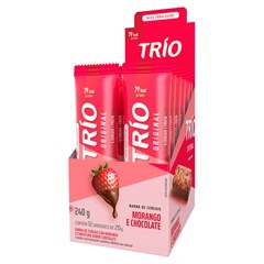 CEREAL BARRA TRIO MORANGO/CHOC 20G