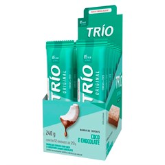 CEREAL BARRA TRIO COCO/CHOC 20G