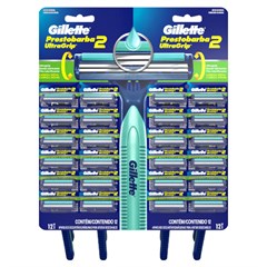APARELHO PARA BARBEAR GILLETTE PRESTOBARBA ULTRAGRIP 2UN