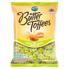 BALA MASTIGÁVEL BUTTER TOFFEES TORTA DE LIMÃO 500G