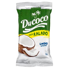 COCO RALADO DUCOCO ÚMIDO E ADOÇADO 1KG