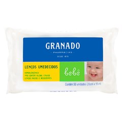 LENÇO UMEDECIDO GRANADO TRADICIONAL 50UN