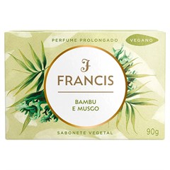 SABONETE EM BARRA FRANCIS VEGETAL BAMBU E MUSGO 90G