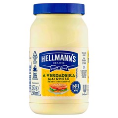 MAIONESE HELLMANNS TRADICIONAL POTE 250G