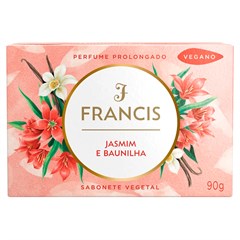 SABONETE EM BARRA FRANCIS VEGETAL JASMIM E BAUNILHA 90G