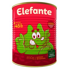 EXTRATO DE TOMATE ELEFANTE LATA 850G
