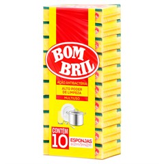ESPONJA MULTIUSO BOMBRIL 10UN