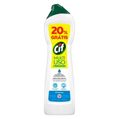 SAPONÁCEO CREMOSO CIF ORIGINAL 450ML GRÁTIS 20%