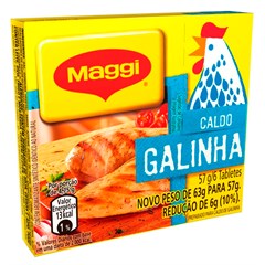CALDO MAGGI GALINHA 57G