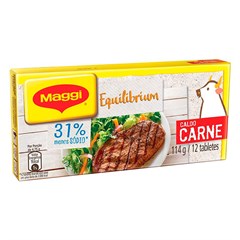 CALDO MAGGI CARNE COM MENOS SÓDIO 114G
