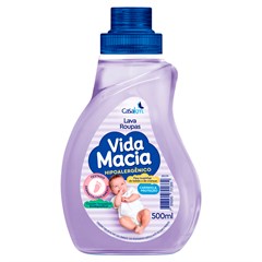 LAVA ROUPAS VIDA MACIA CARINHO E PROTEÇÃO 500ML